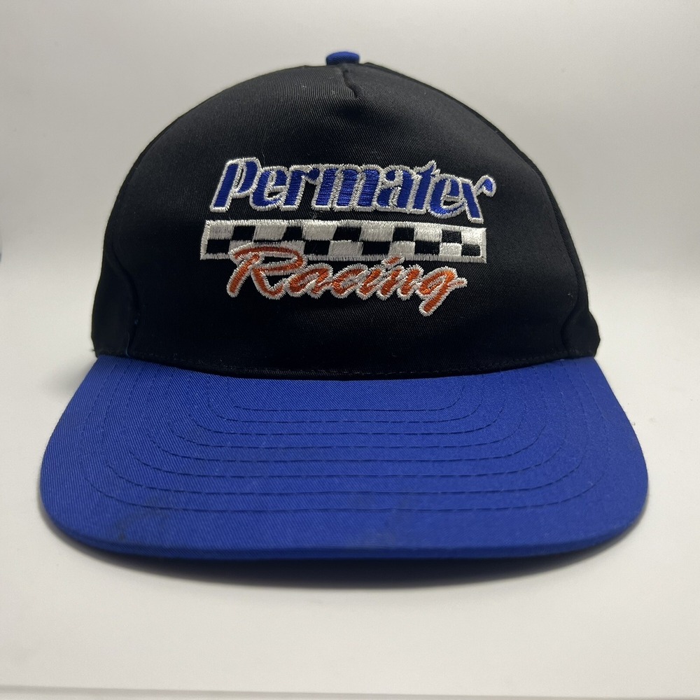 Permatex Racing Snapback Hat Vintage 90s